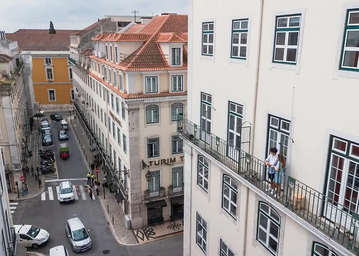 Designer Loft With Balcony In Historic Baixa شقة Lisboa